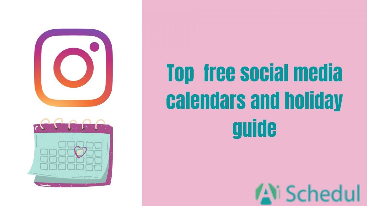 top social media calender